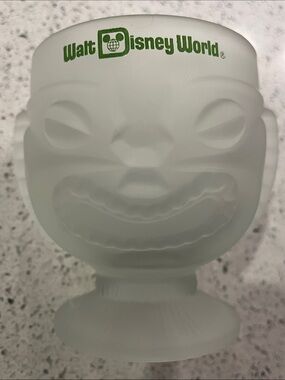 Walt Disney World Polynesian Village Frosted Drink Cup 1970’s